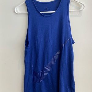 Blue Nike tank